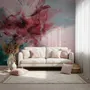 Abstract Lily Wallpaper Mural