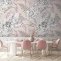 Drawing Floral Bouquet Art Wallpaper Mural