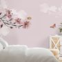 Cherry Blossom and Butterflies Wallpaper Mural