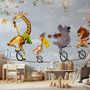 Papier peint panoramique de la Slackline avec des animaux