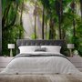 Papier peint paysage forêt tropicale jungle
