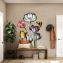 3D Niederländische Blumen Bunte Tulpen Wandtattoo