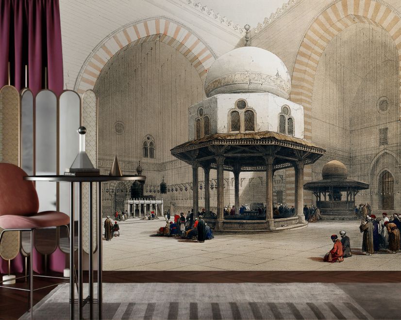 Old Egypt Historical Palace Wallpaper Mural