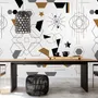 Geometric Shapes Wallpaper Mural