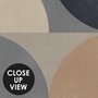 Retro Abstract Geometric Shapes Wallpaper Mural