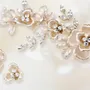 Cream Jewellery Rose Floral Wallpaper Mural