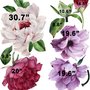 Peony Floral Colorful Bouquet Wall Decal Sticker