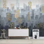 City Silhouette Wallpaper Mural