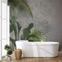 Tropical Green Palm Leaves Wallpaper Mural