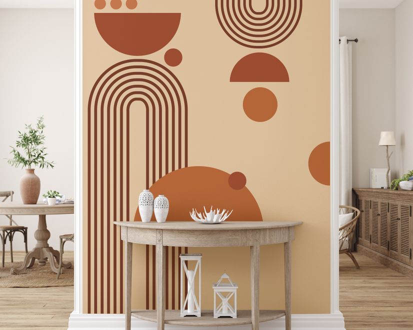 Geometric Arch Wall Decal Sticker