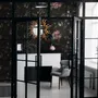 Dutch Flower Peony with Tulips Dark Floral Wallpaper Mural
