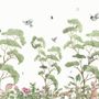 Kids Tropical Forest with Cute Rabbits Wallpaper Mural