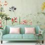 Colorful Plants and Flowers Wallpaper Mural