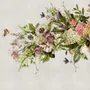 Vintage Hydrangea Floral Wallpaper Mural