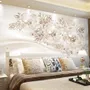 Nordic Daisy Floral Wallpaper Mural