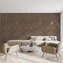 Luxury Geometric Lines  Art Deco Wallpaper Mural