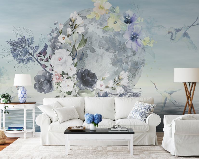 Blossom Bouquet Wallpaper Mural