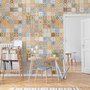 Faux Ceramic Tiles Wallpaper Mural