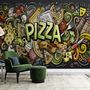 Pizza Food Wallpaper Mural 