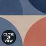 Retro Abstract Geometric Shapes Wallpaper Mural
