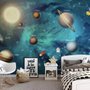 Fototapete Sonnensystem Planeten und Sonne