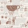Vintage Coffee Story and Teapot  Wallpaper