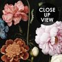 Elégant Papier peint panoramique hollandais foncé avec bouquets floraux