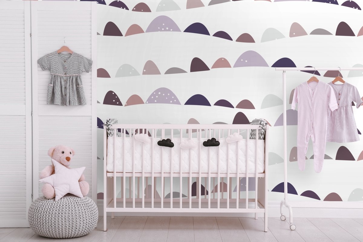 Half Moon Wallpaper Mural - Peel and Stick