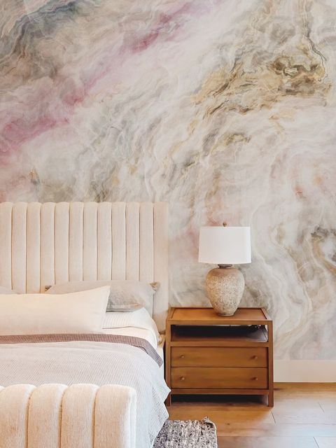 Bunte Onyx Marmor Fototapete