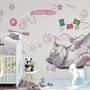 Kids Happy Cat Wallpaper Mural