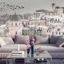 Charcoal City Wallpaper Mural