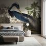 Tropical Landscape Blue Heron Wallpaper Mural