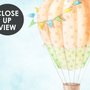 Kids Hot Air Balloons Wallpaper Mural