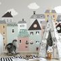 Kids Little Scandi House Wallpaper Mural