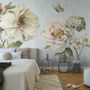 Vintage Peony Floral Wallpaper Mural