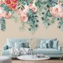 Aquarell Blumen Fototapete