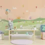Nursery Cartoon Forest Landscape Wallpaper Mural