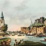 Historical City Wall on Seaside Wallpaper Mural