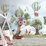 Cute Flying Animals with Treehouse for Kids Nursery Wallpaper Mural