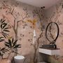Watercolor Chinoiserie Fruit Trees Wallpaper Mural