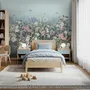 Soft Blooming Floral Meadow  Kids Wallpaper