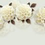 Hydrangea Floral Wallpaper Mural