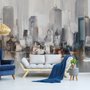 Aquarellmalerei New York City Landschaft Fototapete