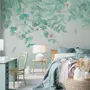 Plum Blossom with Leaves Wallpaper Mural