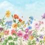 Cute Kids Nursery Floral Garden Wallpaper Mural