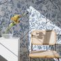 Monochrome Botanical Plants Chinoiserie Wallpaper Mural