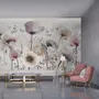 Aquarell Dunkle Mohnblumen Fototapete