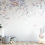 Vintage Floral Art Wallpaper Mural