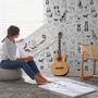 Kids Cartoon Cute Dog Family Wallpaper Mural