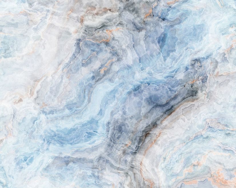 Blue Marble Art Wallpaper Mural